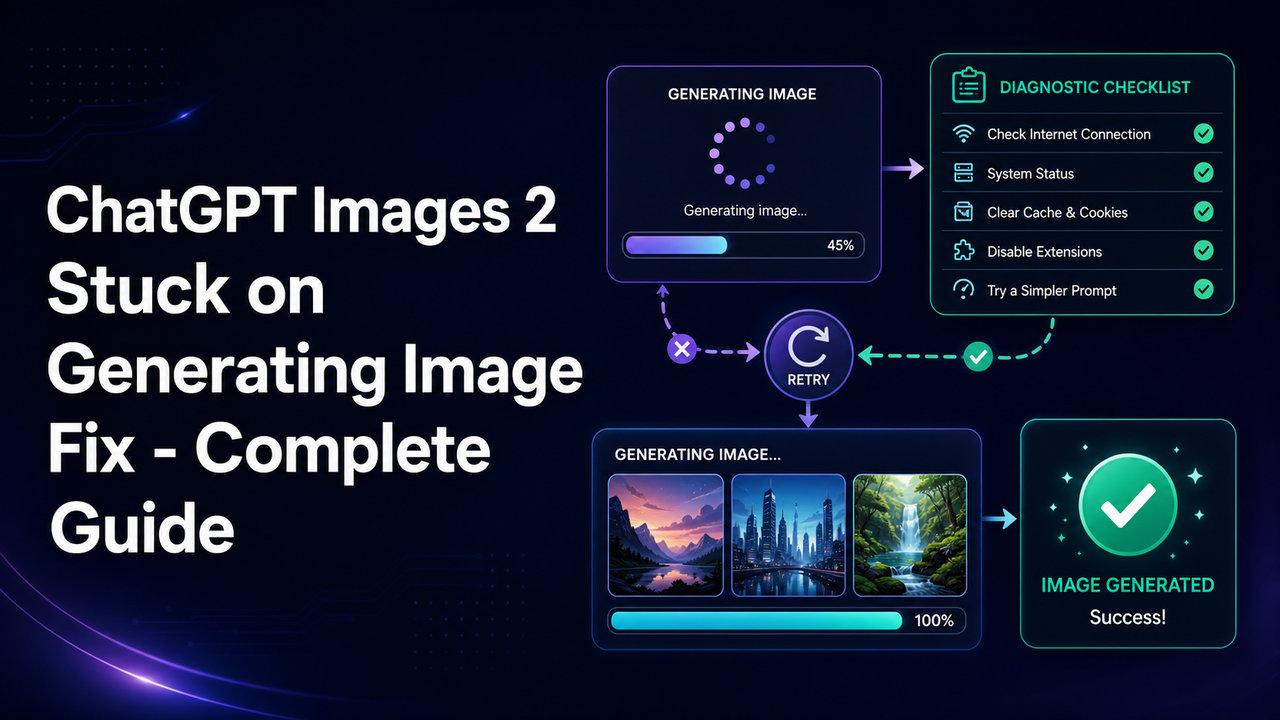 ChatGPT Images 2 Stuck on Generating Image Fix